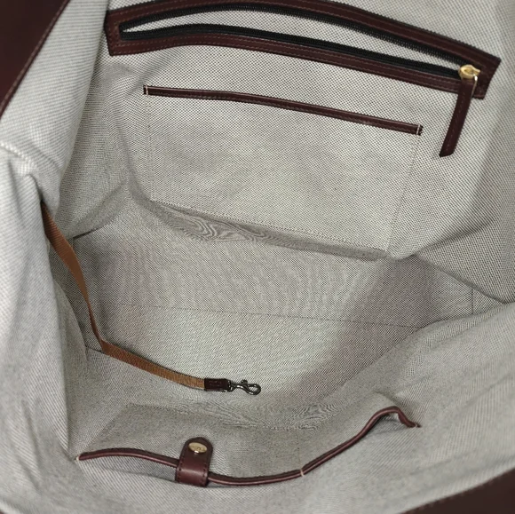 🐢 Dooney & Bourke Brooklawn XL Tote Weekender Bag Great Condition! - Picture 8 of 16